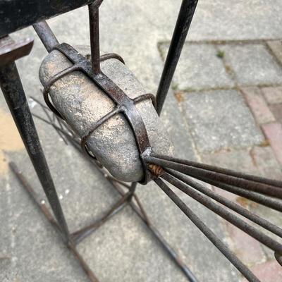 Scrap Metal Garden Sculpture Bird Art