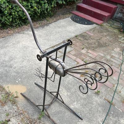 Scrap Metal Garden Sculpture Bird Art