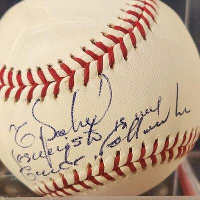 Tony Batista Orioles OMLB Signed Autographed Baseball