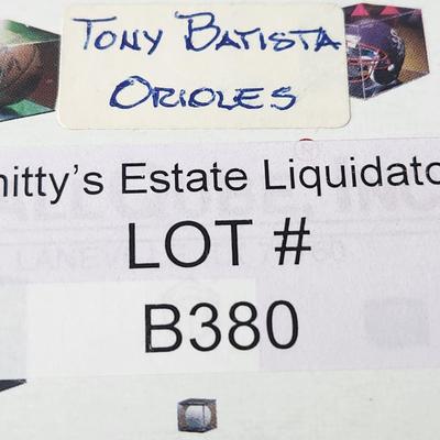 Tony Batista Orioles OMLB Signed Autographed Baseball