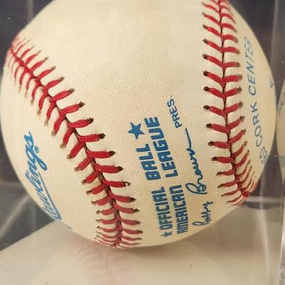 Don Laesen OMLB Signed Autographed Baseball