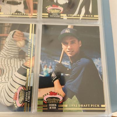1993 Stadium Club Dome Set Baseball Cards 1 thru 200 plus 10 Members Only & 1 Draft Pick Chipper Jones, Derek Jeter 1992 Draft pick