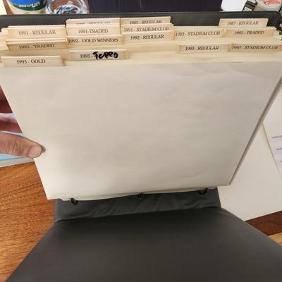 Baseball Card Album w Baltimore Orioles cards Several complete sets 1980's 1990's