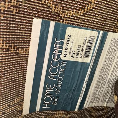 Home Accents Rug, 5x7’