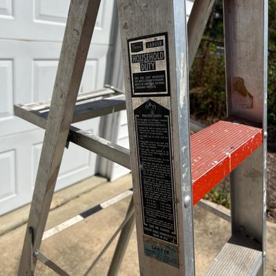 Sears Aluminum Folding Ladder