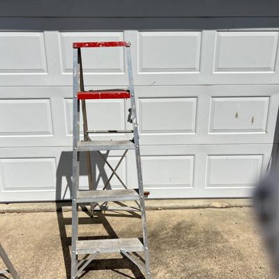 Sears Aluminum Folding Ladder