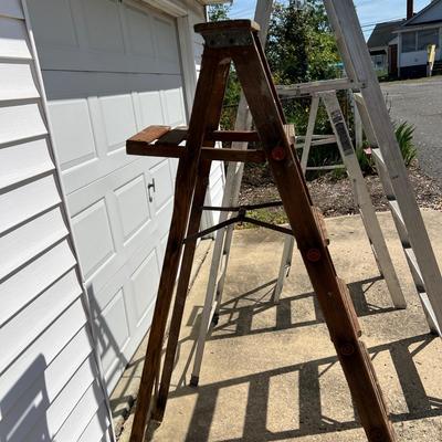 Vintage Wooden Ladder