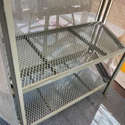 Folding Patio Outdoor Bar w 2 Stools Set