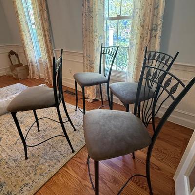 Metal kitchen stools