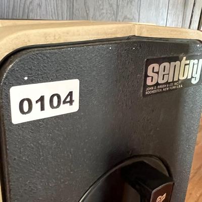 Sentry Heavy Duty Survivor Fire-Safe Case w Key