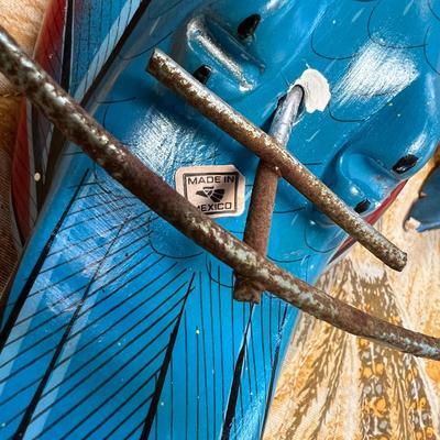 Vintage Wood & Ceramic Nautical Decor