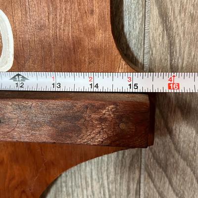 Vintage Wood & Ceramic Nautical Decor