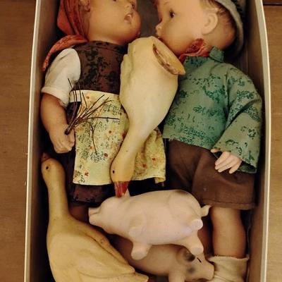 Dolls in a box