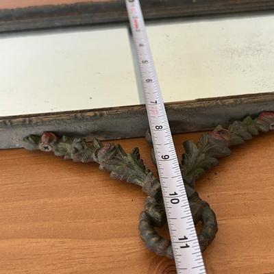 Antique Mirror, 2 Vintage Framed Prints