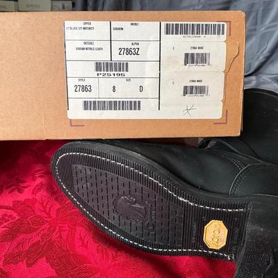 Chippewa Steel Toe Vibram Boot, Size 8D
