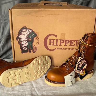 Chippewa Steel Toe Vibram Boot 7.5D