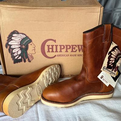 Chippewa Steel Toe Vibram Boot 8D