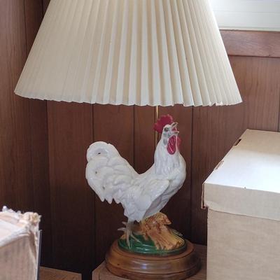 Rooster Lamp