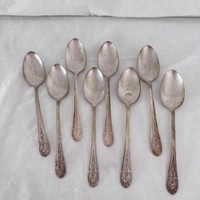 41-Piece WM Rogers ‘Jubilee’ Silver Plated Flatware (DR-DZ)