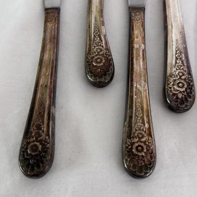 41-Piece WM Rogers ‘Jubilee’ Silver Plated Flatware (DR-DZ)