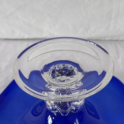 Cobalt Blue Glass Bowl (DR-DZ)