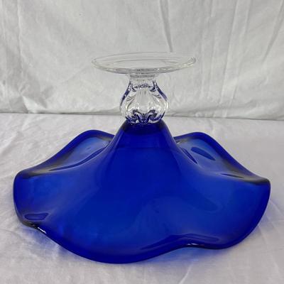 Cobalt Blue Glass Bowl (DR-DZ)