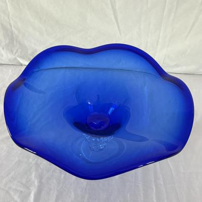 Cobalt Blue Glass Bowl (DR-DZ)