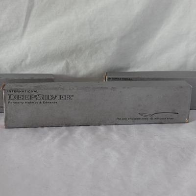 25-Piece International Deep Silver Inlaid Flatware Set and More (DR-DZ)