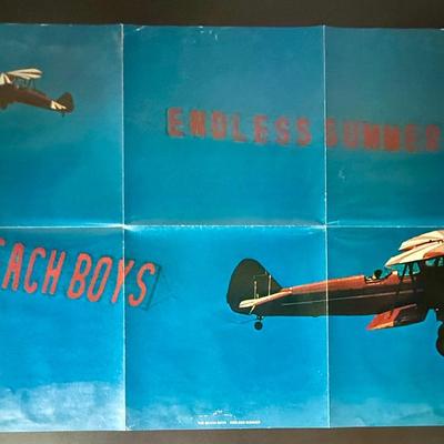 1974 Beach Boys Endless Summer Fold-Out Poster