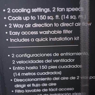 NIB 5000BTU WINDOW AIR CONDITIONER. - NEVER OPENED.