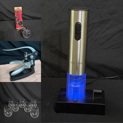 Secura Electric Wine Opener and More Wine Accessories (K-DZ)