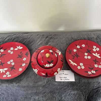 Beautiful Vase & Plates