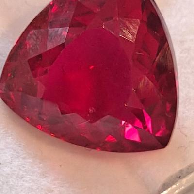 Lab Grown Ruby Gemstone 10 cts.