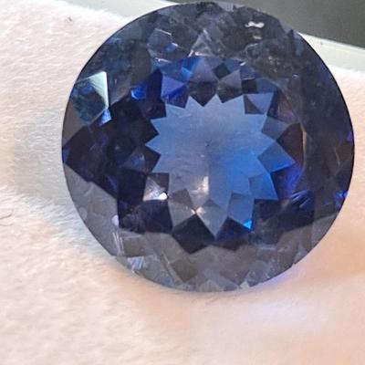 Lab Grown Blue Sapphire 10.10 cts