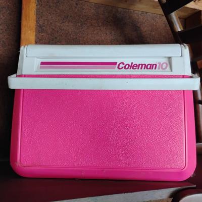 Pink Coleman Cooler