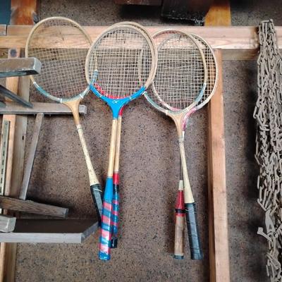 Badminton racquets