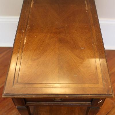 Brandt Wood End Table with Drawer (See Details)