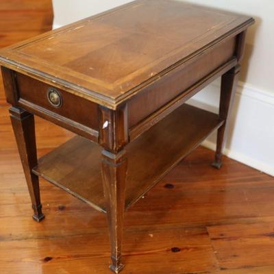 Brandt Wood End Table with Drawer (See Details)
