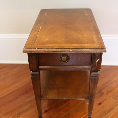 Brandt Wood End Table with Drawer (See Details)