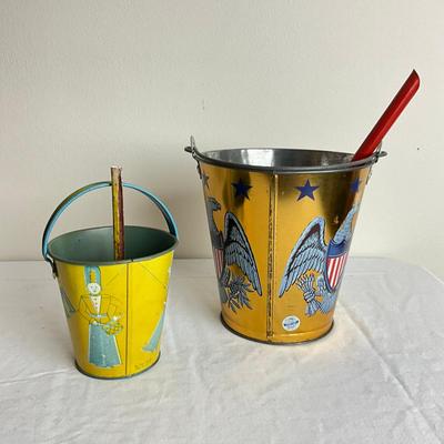 D880 Ohio Art Co. Patriotic Pails
