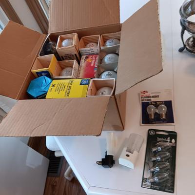 A VARIETY OF LIGHT BULBS