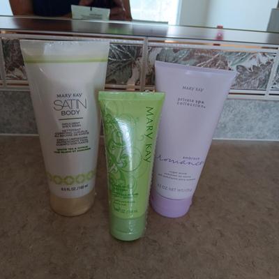 MARY KAY SUGAR SCRUB, HAND CREAM & SATIN BODY