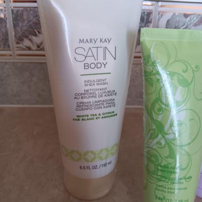 MARY KAY SUGAR SCRUB, HAND CREAM & SATIN BODY