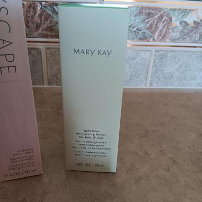 MARY KAY DRY OIL MIST, FEET & LEG LOTION, BODY BUTTER AND BODY MIST