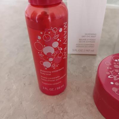 MARY KAY DRY OIL MIST, FEET & LEG LOTION, BODY BUTTER AND BODY MIST
