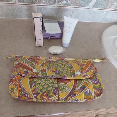 MARY KAY TIME WISE PRODUCTS AND A MAKEUP BAG