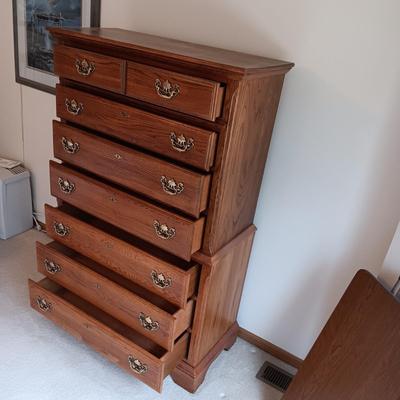 7 DRAWER HIGHBOY CHEST OF DRAWERS