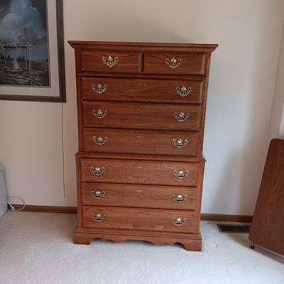 7 DRAWER HIGHBOY CHEST OF DRAWERS