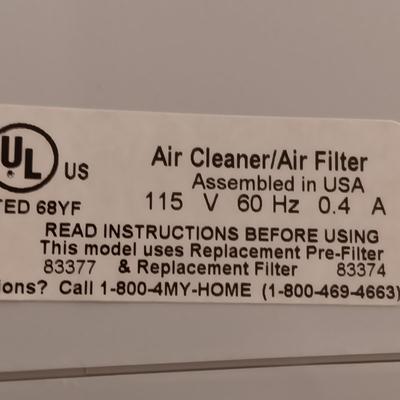 KENMORE TRUE HEPA AIR CLEANER