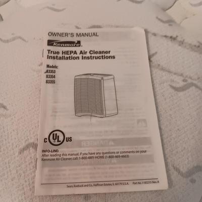 KENMORE TRUE HEPA AIR CLEANER
